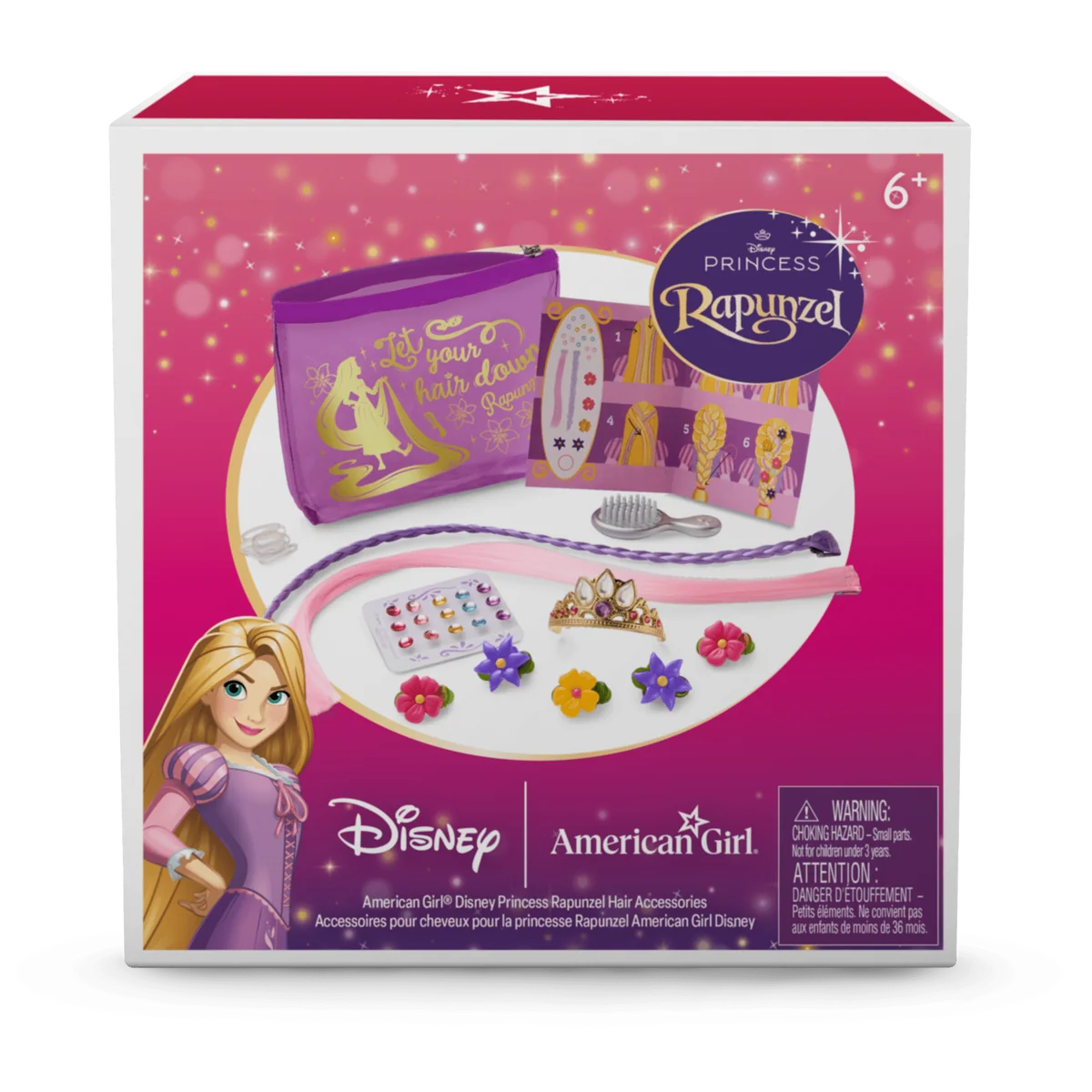 American Girl® Disney Princess Rapunzel Hair Accessories for 18-inch Dolls