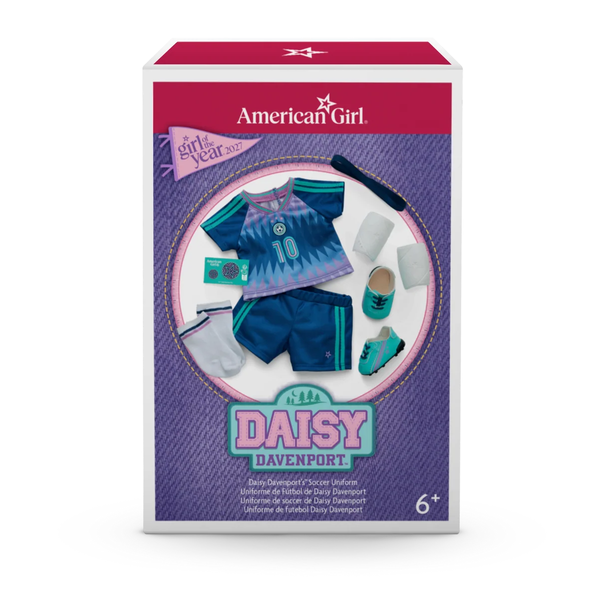 Daisy Davenport’s™ Soccer Uniform for 18-inch Dolls (Girl of the Year™ 2027)