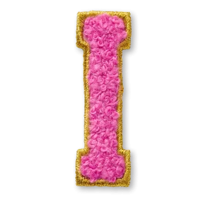 AG™ Letter I Stick-On Patch