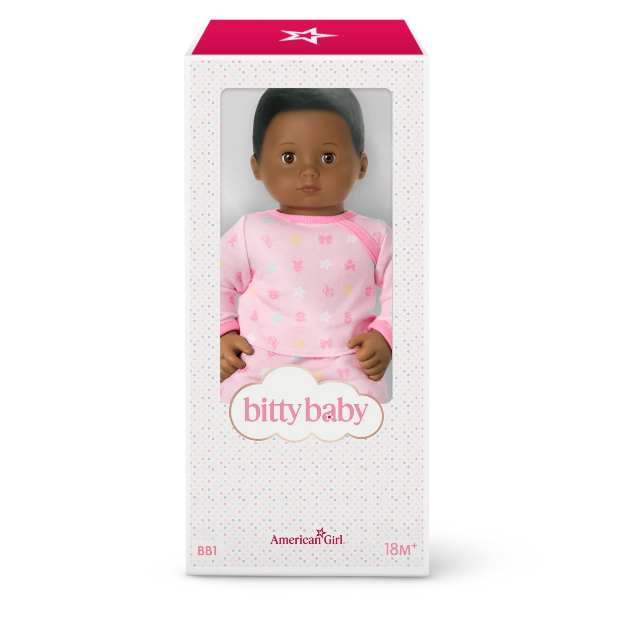 Bitty Baby® Doll #1 in Pastel Pink + Bunny Friend & Board Book