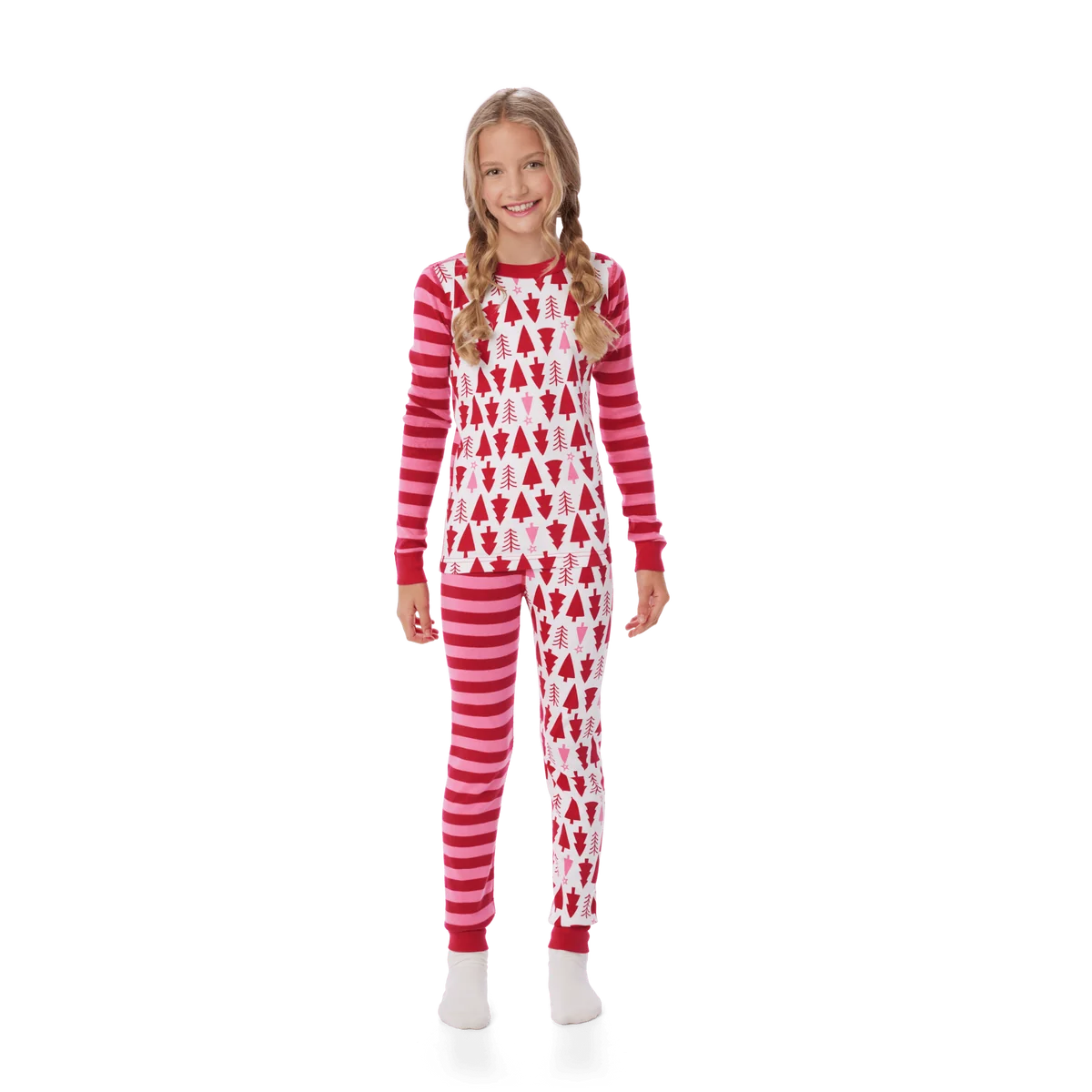 American Girl® x Hanna Andersson Holiday Treetops Pajamas for Little Girls & Girls