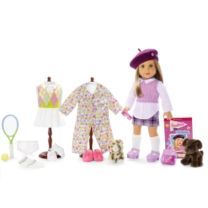 ’90s Twins Isabel’s™ Tennis Gift Set (Historical Characters)
