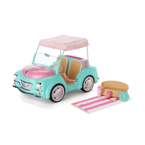 Raquel's™ Seaside Car for 18-inch Dolls (Girl of the Year™ 2026)