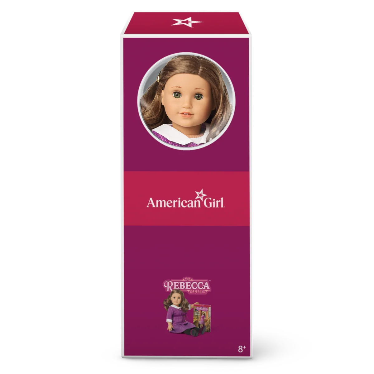 Rebecca™ 18-inch Doll & Book (Historical Characters)