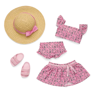 Raquel's™ Beach Outfit for 18-inch Dolls (Girl of the Year™ 2026)