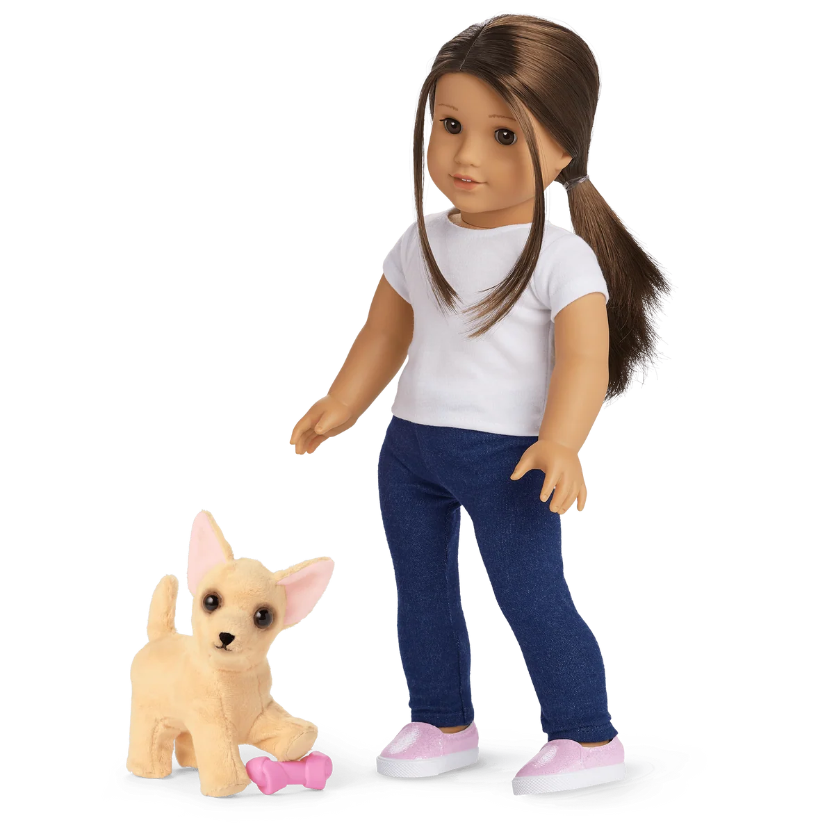 Barker Posey™ Dog for 18-inch Dolls & Fancy Pet Fashion Accessories