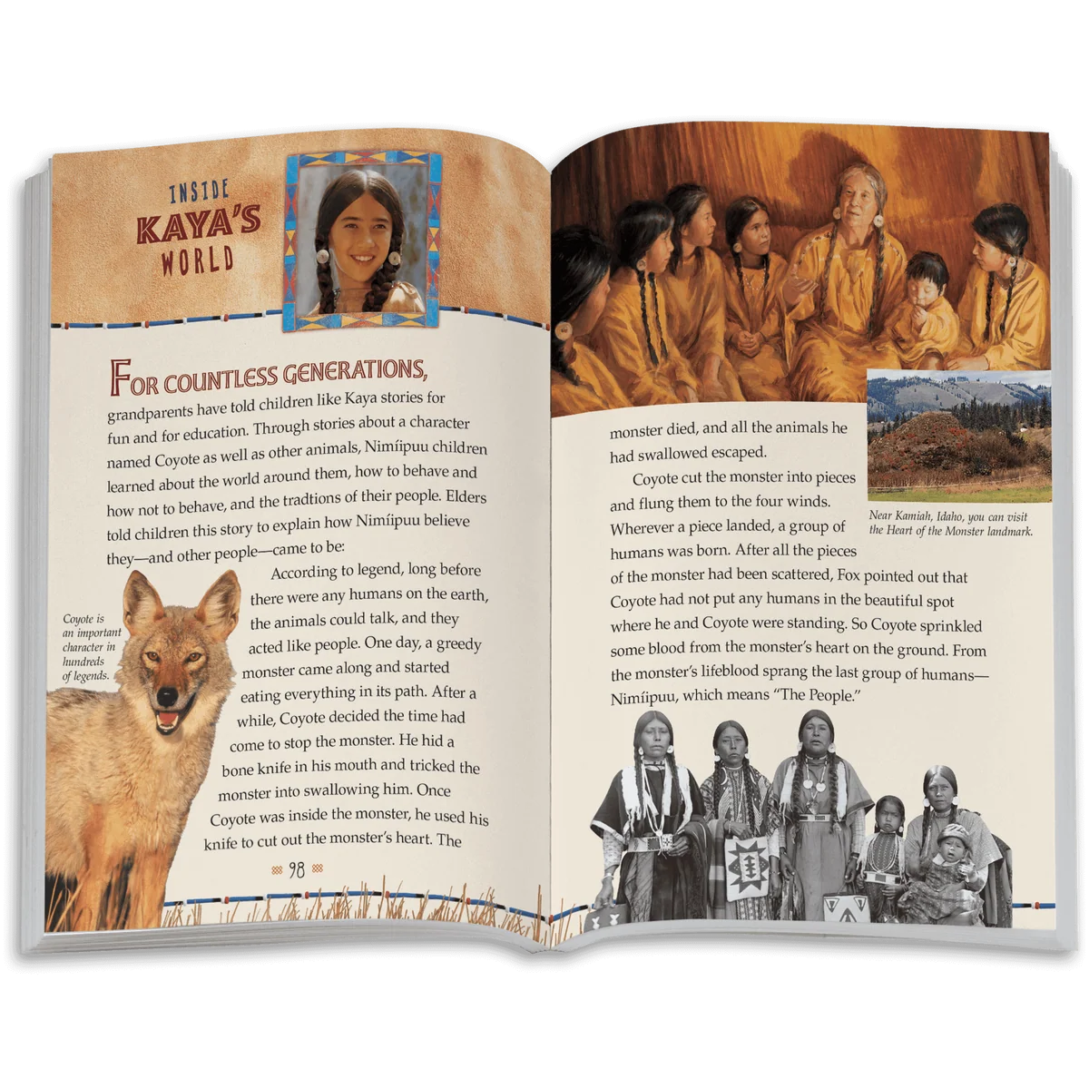 The Journey Begins: Kaya Book 1 (Historical Characters)