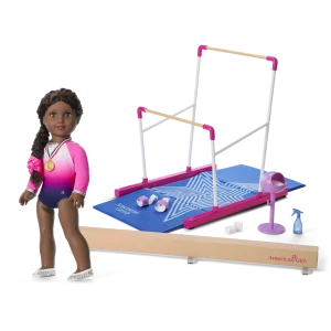 Dream Routine Gymnastics Set & Outfit for 18-inch Dolls