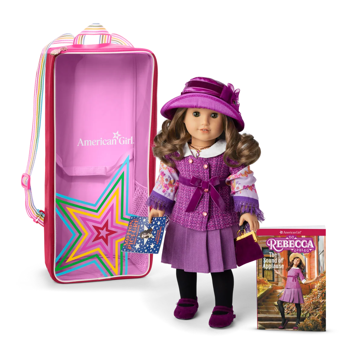 Rebecca™ 18-inch Doll, Book, Accessories & Doll Carrier (Historical Characters)