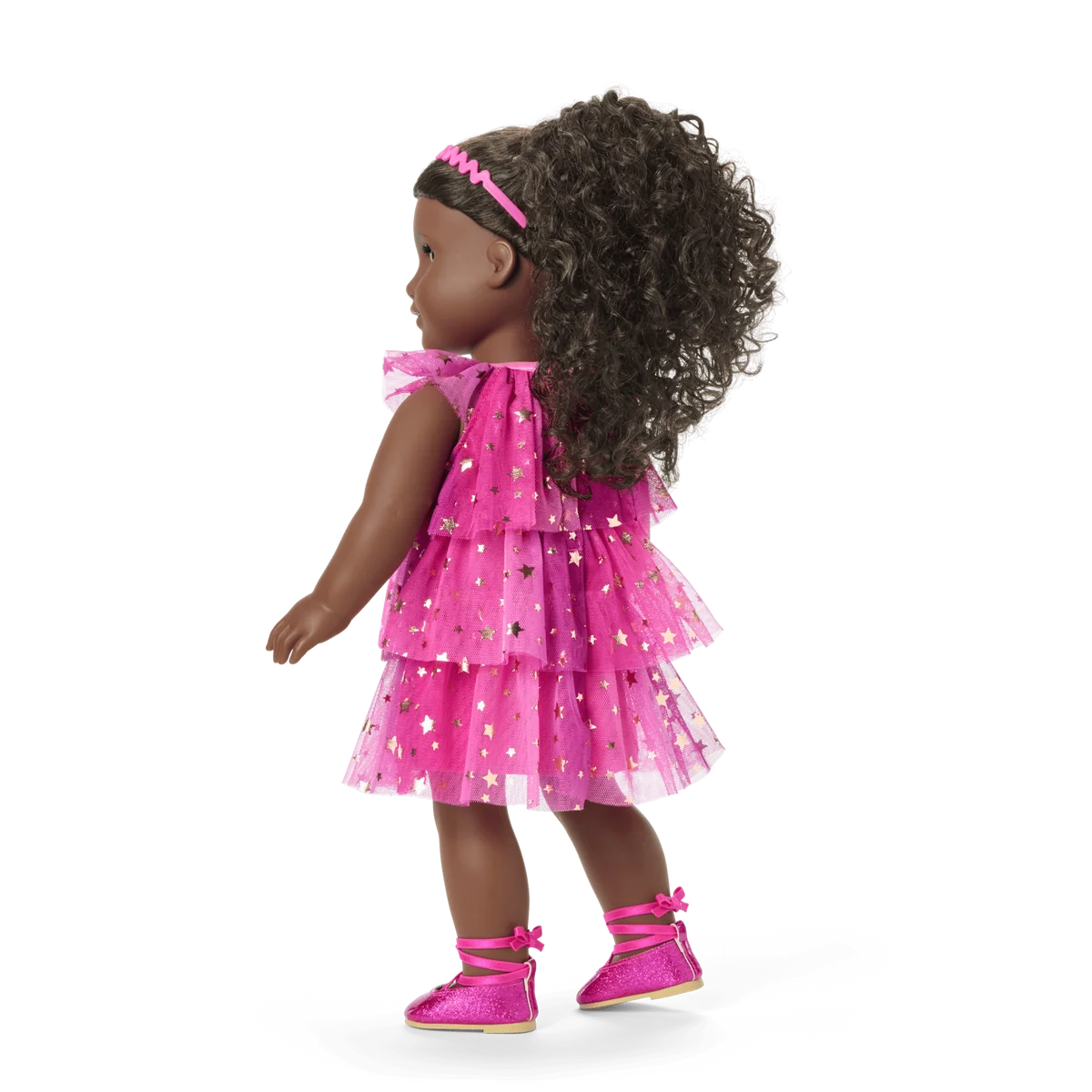 Pink Party-Ready Dresses for Girls & 18-inch Dolls