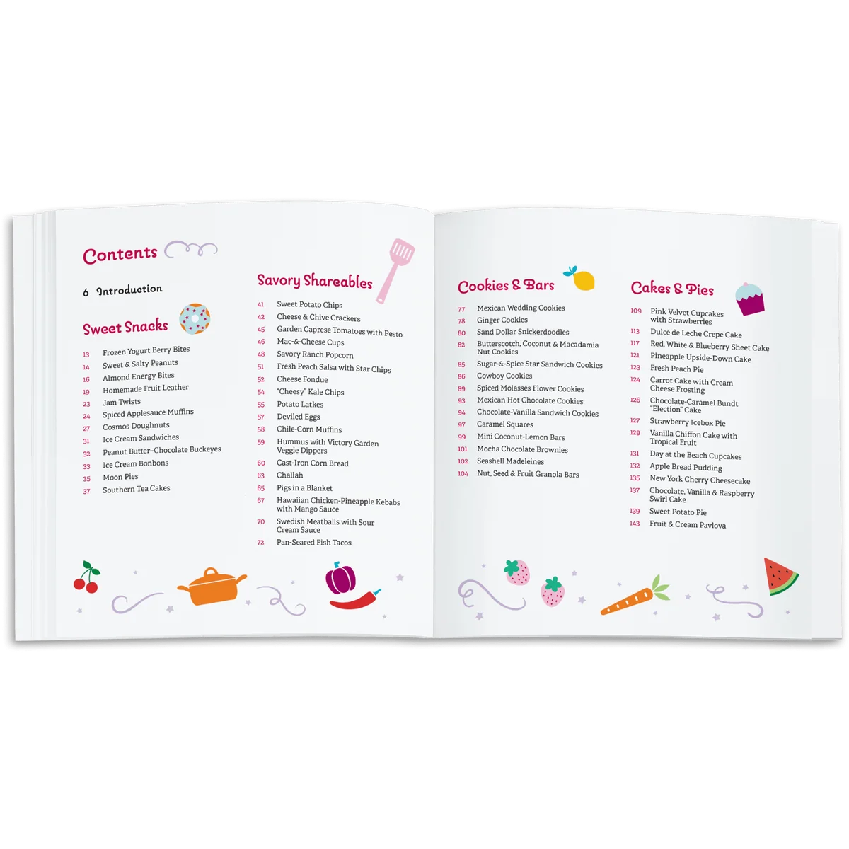 American Girl® Sweet & Savory Treats Cookbook
