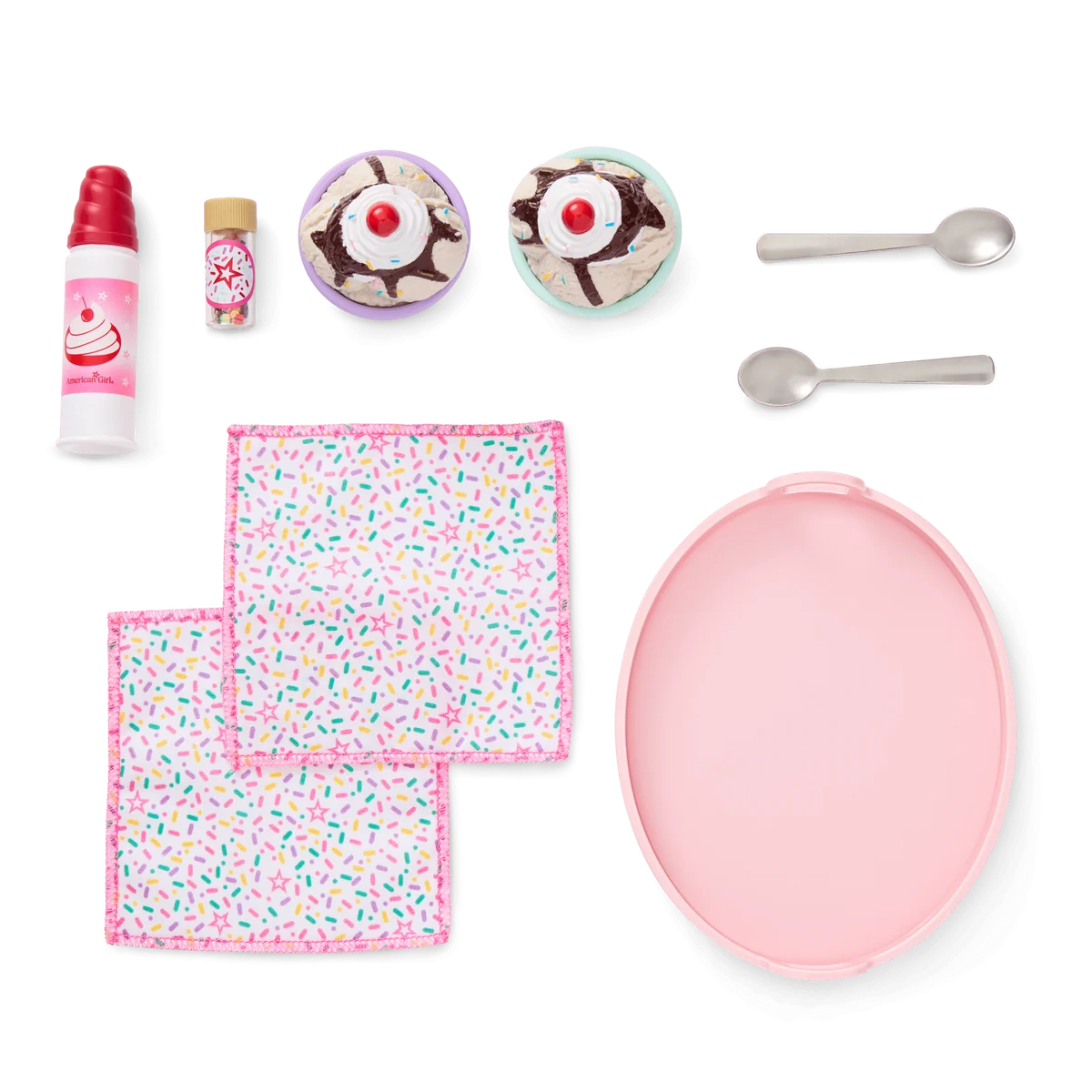 Sundaes for Two Set for 18-inch Dolls