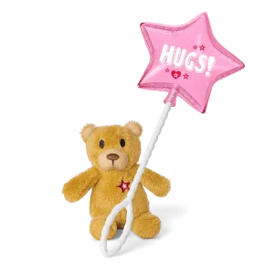 Hugs and Well Wishes Balloon & Bear for 18" Dolls
