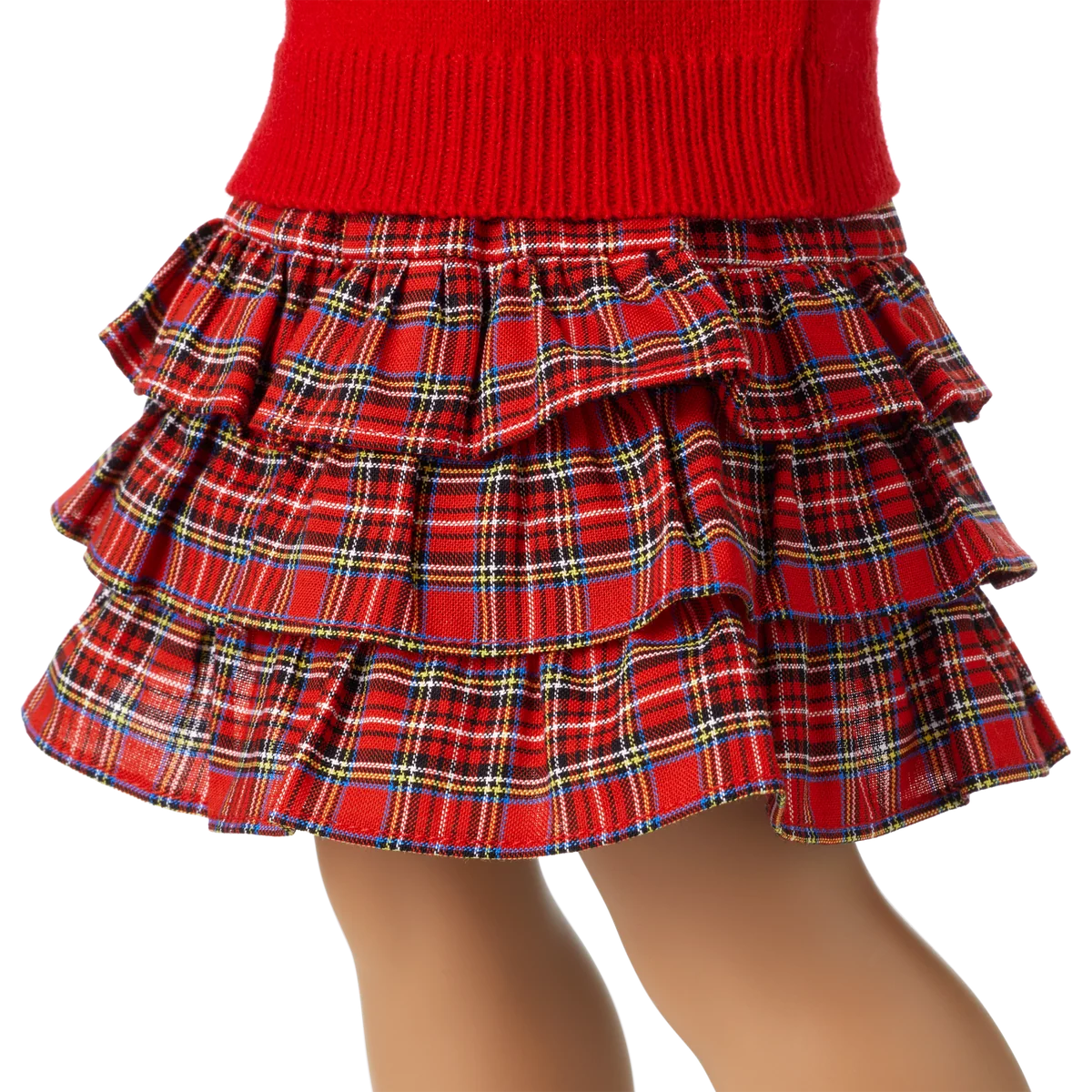 American Girl® x J.Crew Fair Isle Hearts Sweater & Plaid Skirt Bundle for 18-inch Dolls