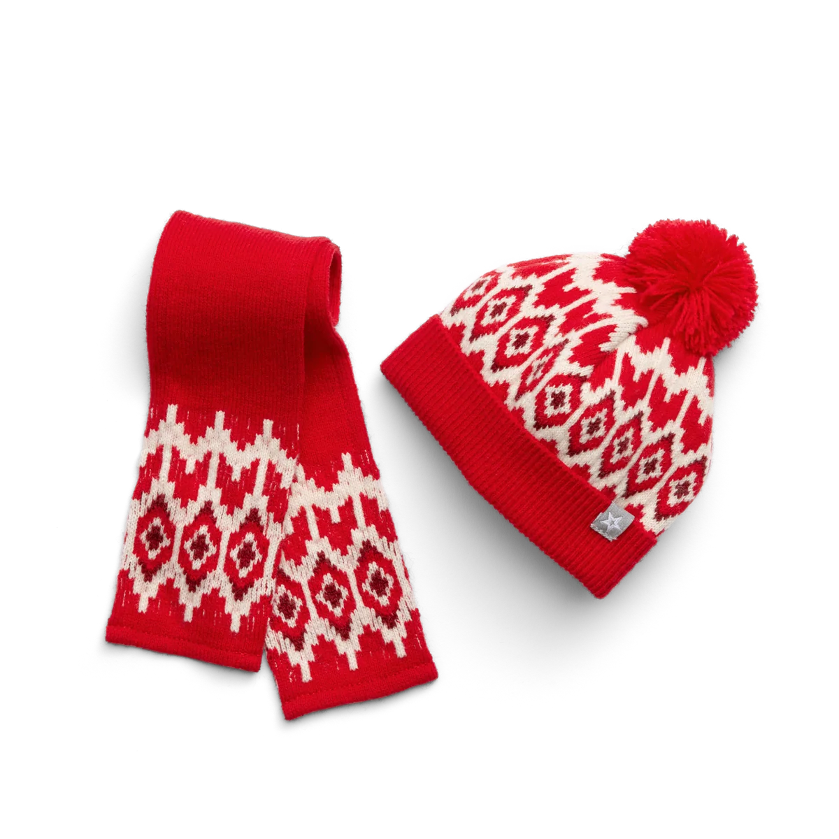 American Girl® x J.Crew Fair Isle Beanie & Scarf for 18-inch Dolls