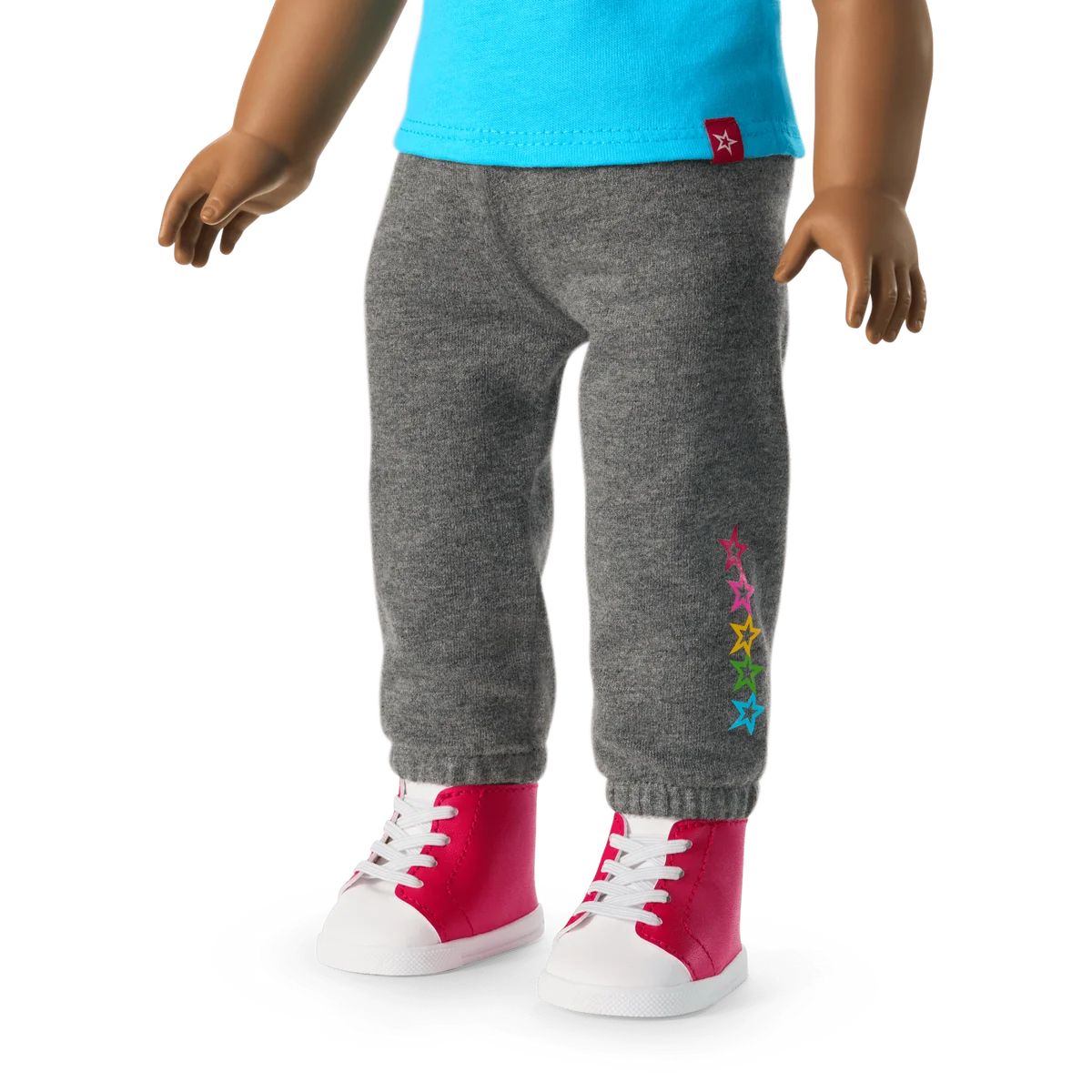Truly Me™ 18-inch Doll #113 with curly dark-brown hair
