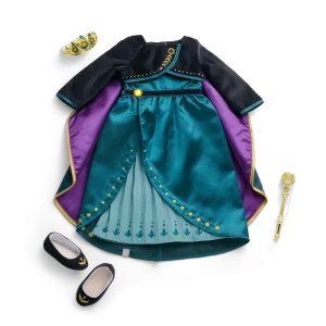 Disney Frozen Queen Anna Outfit & Accessories for 18-inch Dolls by American Girl®