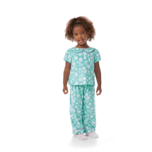 Flower Fun PJs for Little Girls (Bitty Baby®)