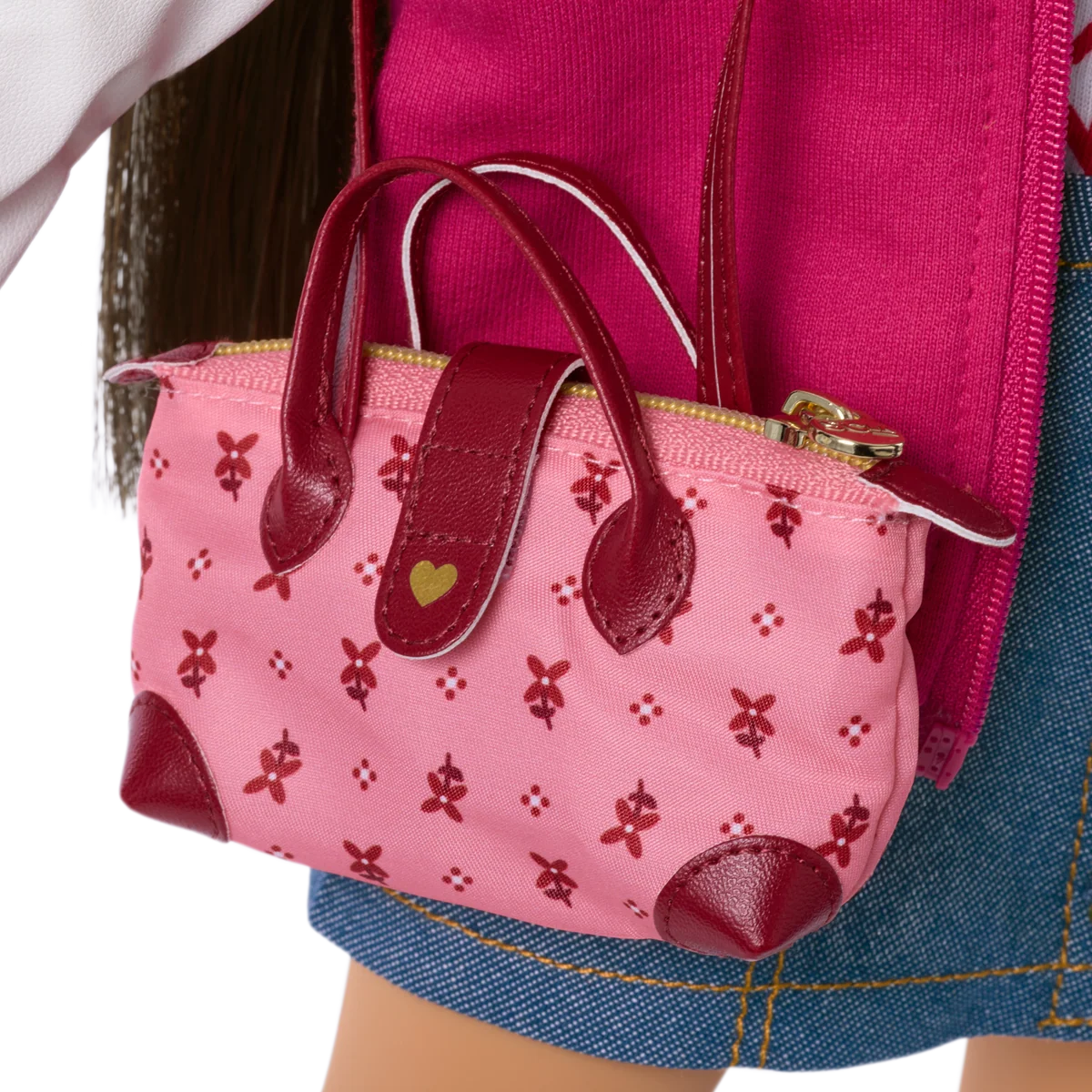 American Girl® x Stoney Clover Lane™ Pouchette Crossbody Bag for 18-inch Dolls