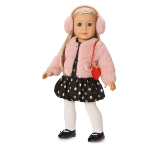 American Girl® x J.Crew Bubble-Skirt Party Outfit, Jacket & Accessories Bundle for 18-inch Dolls