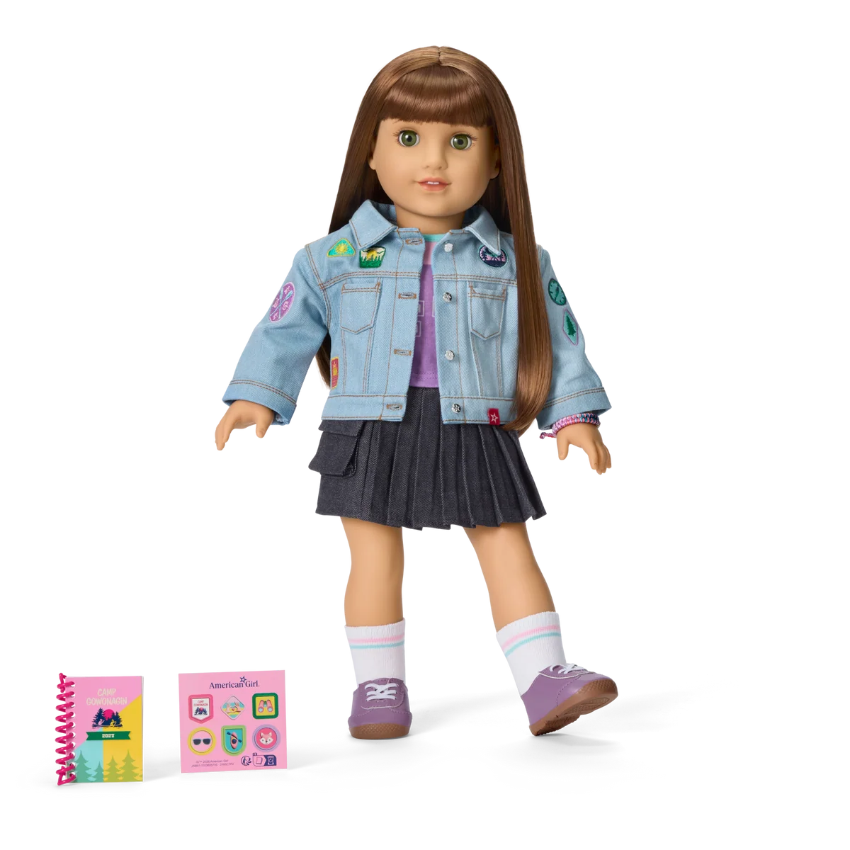 Daisy Davenport’s™ Jean Jacket & Accessories for 18-inch Dolls (Girl of the Year™ 2027)