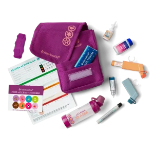 Asthma & Allergy Set for Dolls