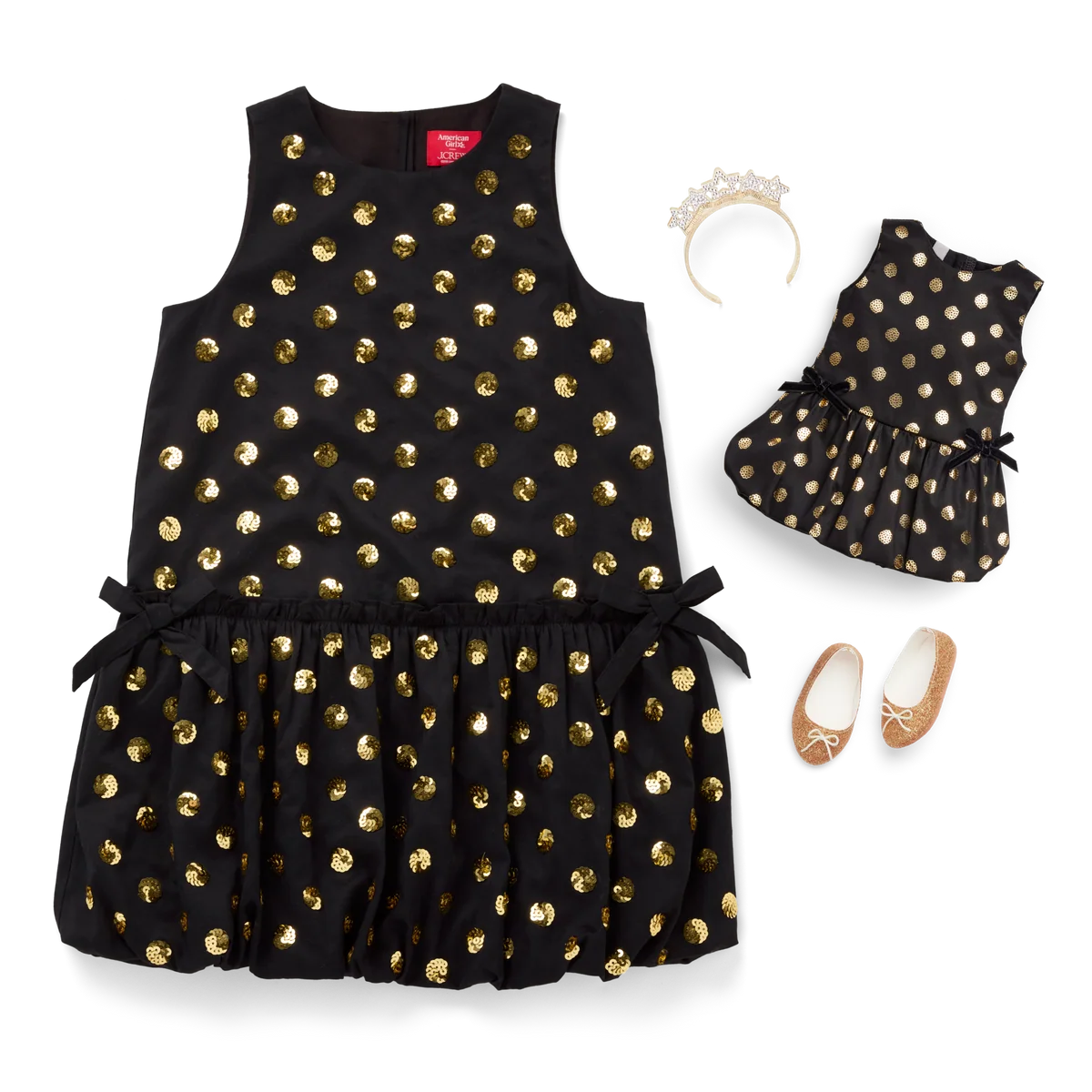 American Girl® x J.Crew Bubble-Skirt Party Outfit Bundle for Girls & 18-inch Dolls
