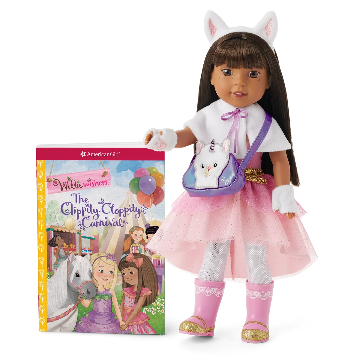 Ashlyn™ Doll, Book & Magical Llamacorn Accessories