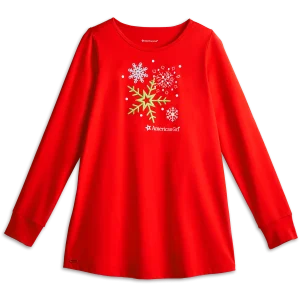 Holiday Dreams Pajama Top for Women