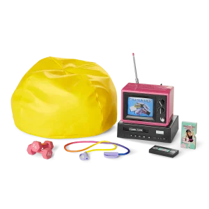 Courtney‘s™ TV & Fitness Accessories for 18-inch Dolls (Historical Characters)