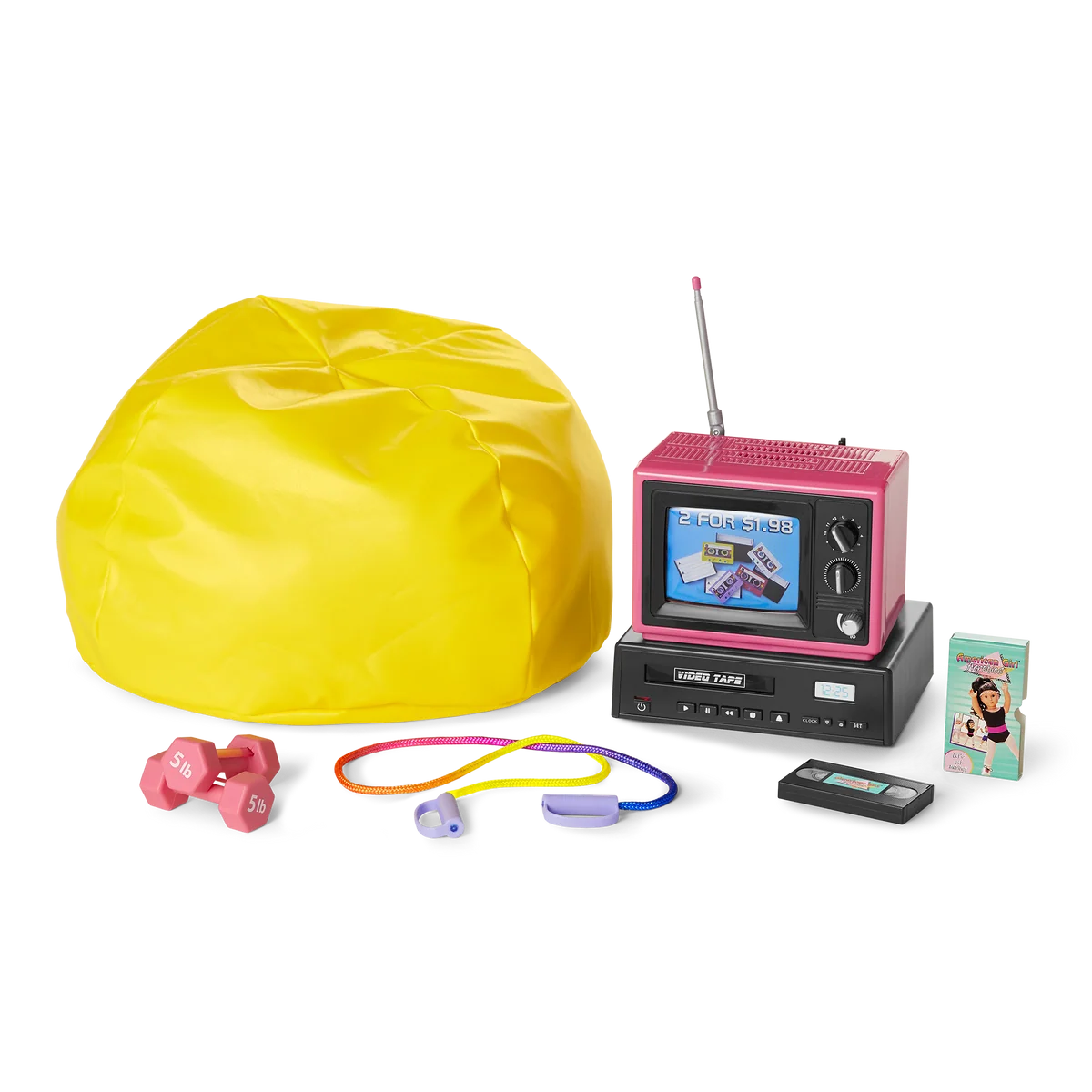 Courtney's™ TV, Fitness Accessories & Fitness Outfit (Historical Characters)
