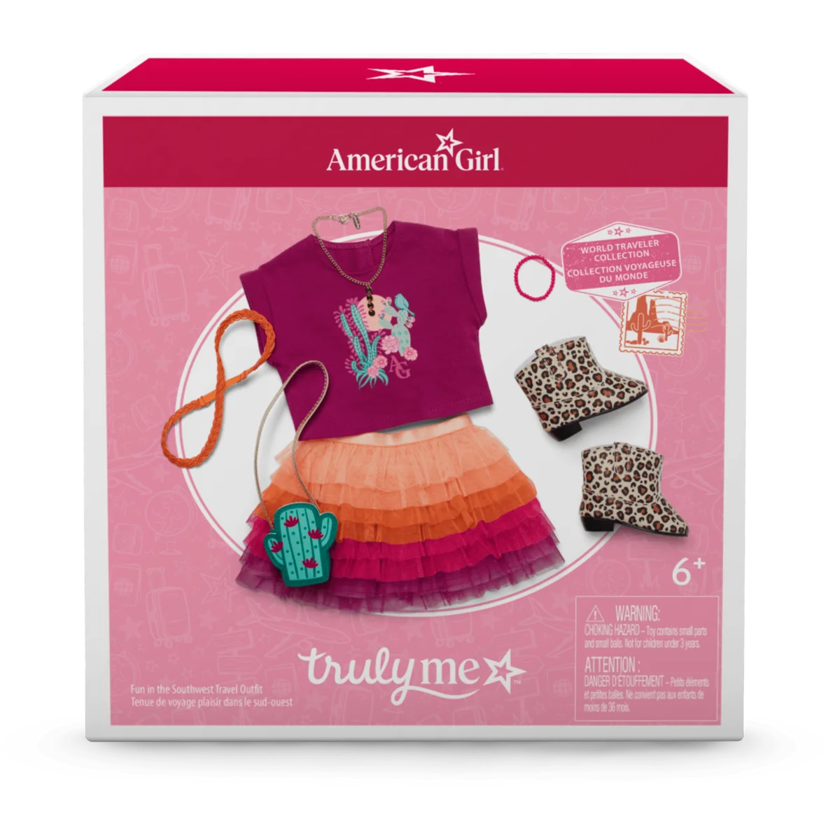 Fun in the Southwest Travel Outfit for 18-inch Dolls