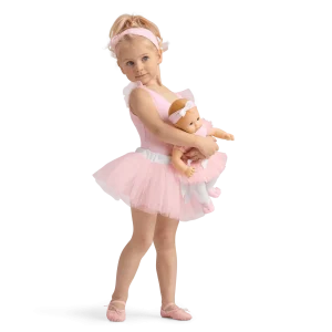 Bitty’s™ Ballerina Outfit for Little Girls & Bitty Baby® Dolls