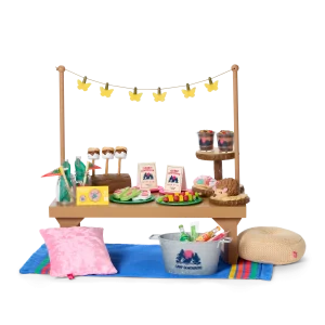 Daisy Davenport’s™ Party Table & Snacks for 18-inch Dolls (Girl of the Year™ 2027)