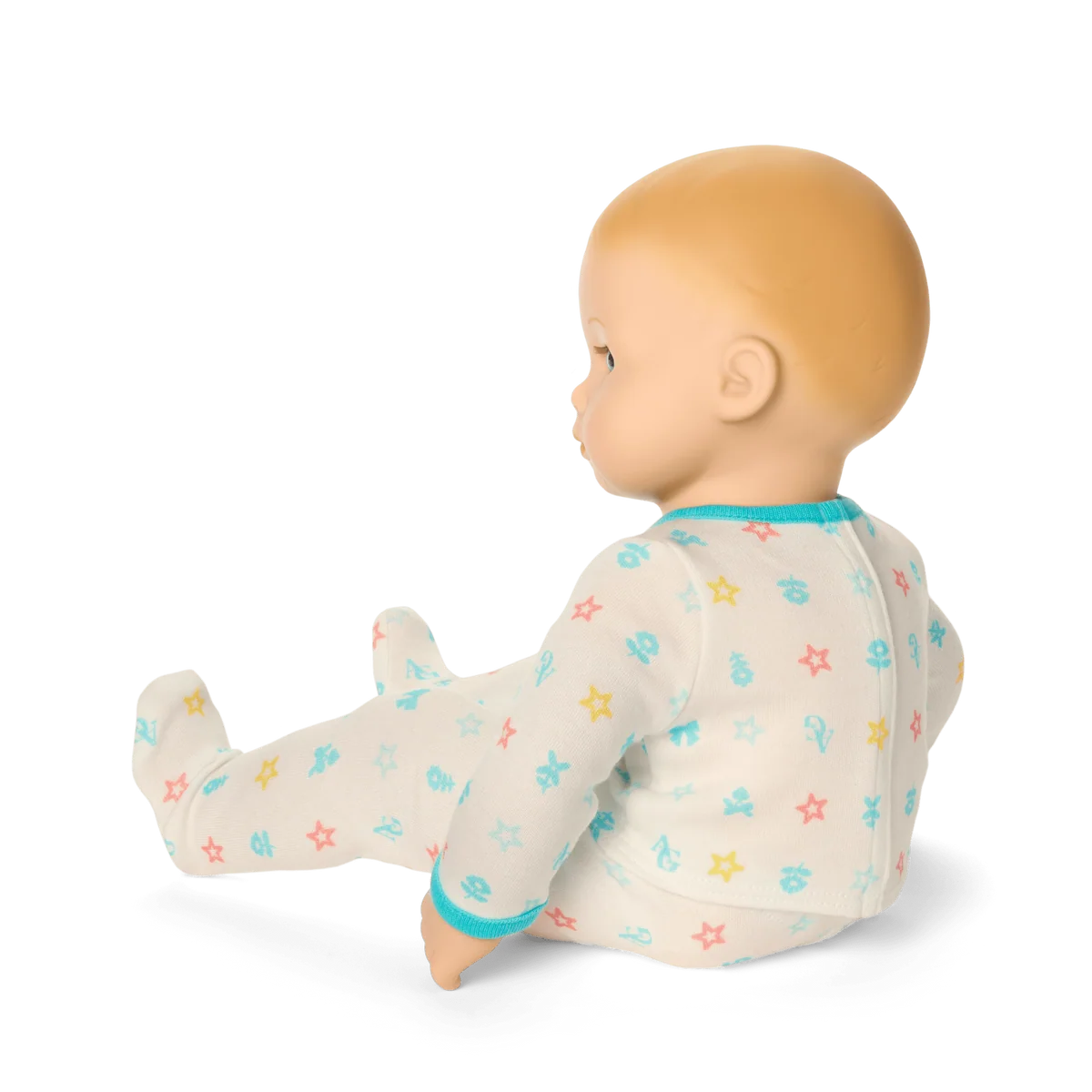 Bitty Baby® Doll #3 with blonde hair in Pastel Blue