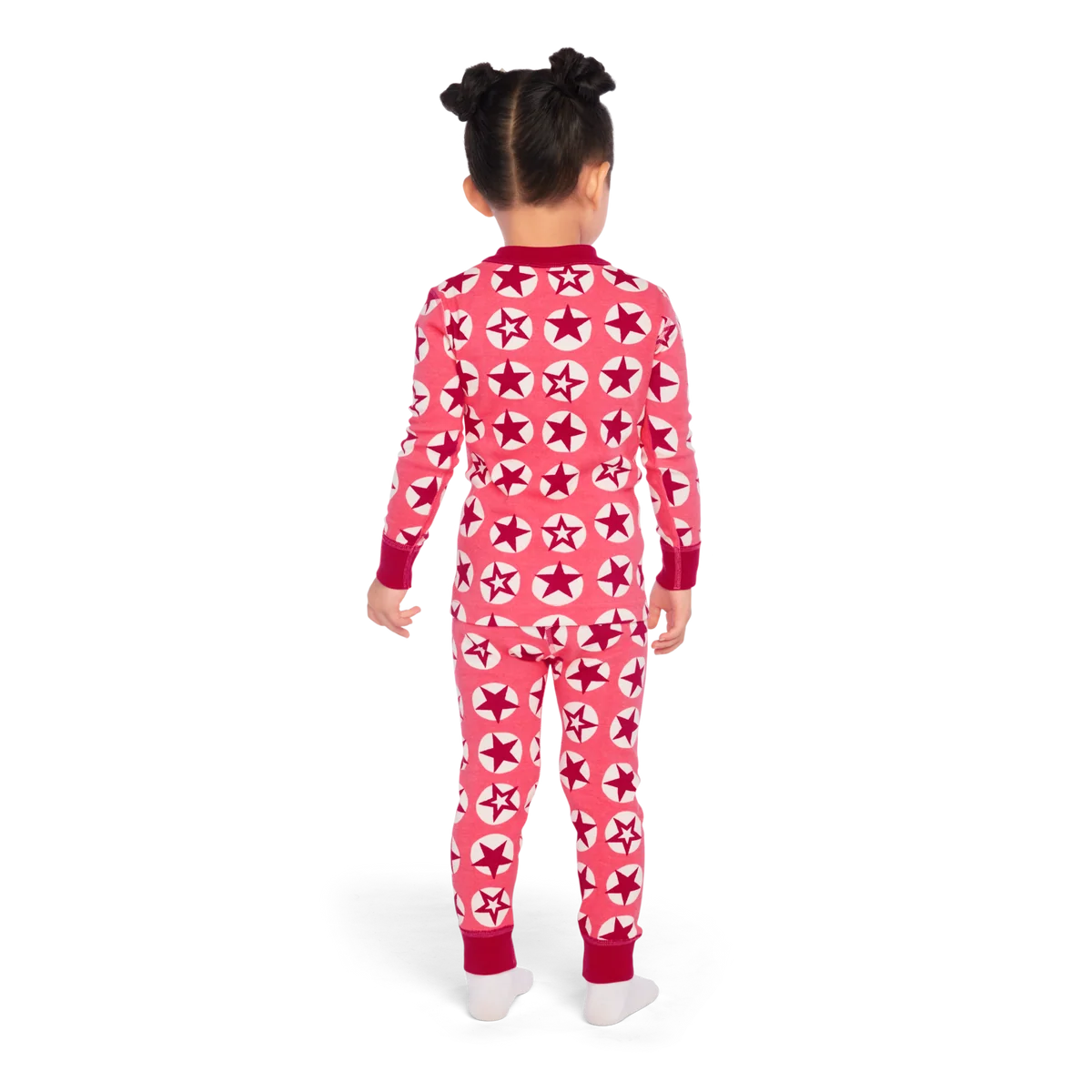 American Girl® x Hanna Andersson Berry Bright Stars Pajamas for Little Girls & Bitty Baby® Dolls