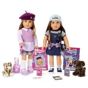 ’90s Twins Isabel™ & Nicki™ Gift Set (Historical Characters)