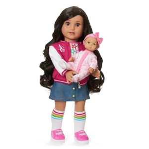 Little Bitty Baby™ 7.75-inch Doll with brown hair
