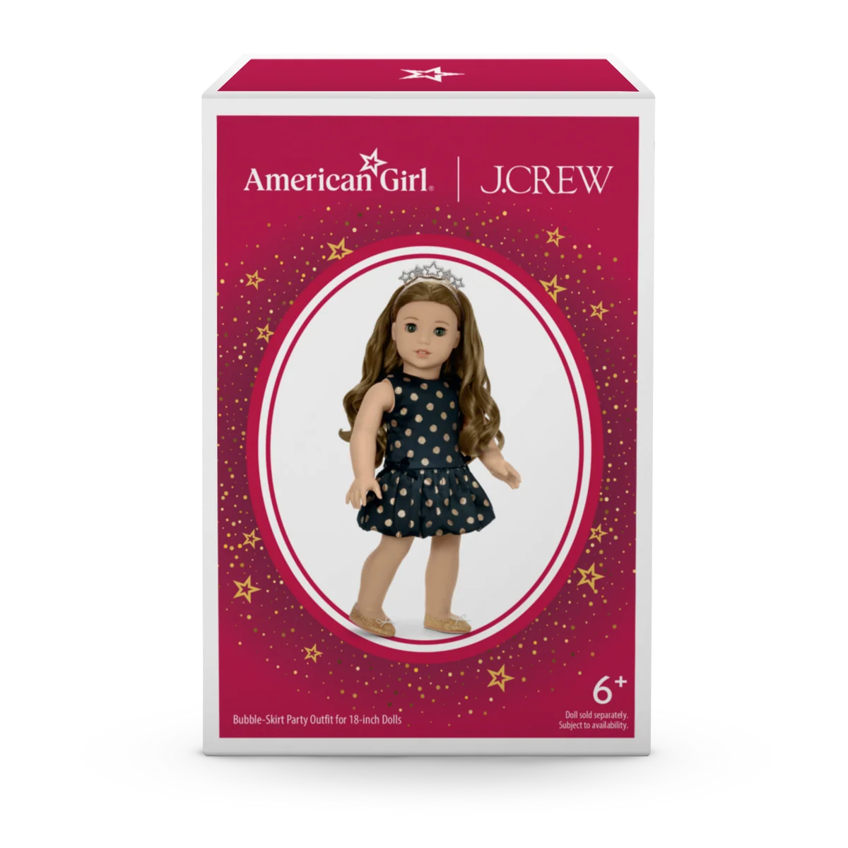 American Girl® x J.Crew Bubble-Skirt Party Outfit for 18-inch Dolls