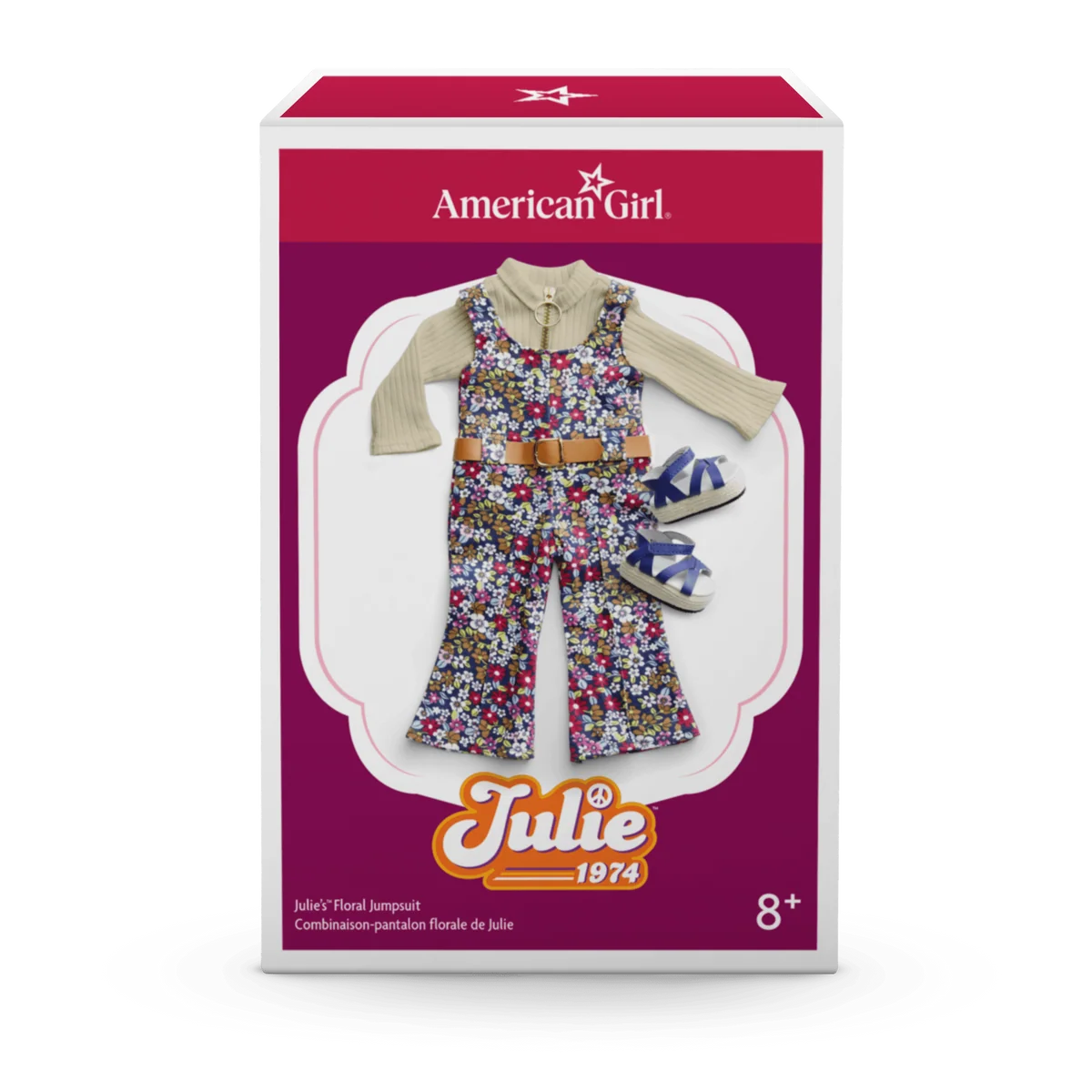 Julie’s™ Floral Jumpsuit for 18-inch Dolls (Historical Characters)