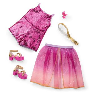 Glam Sparkly Concert Outfit for 18-inch Dolls