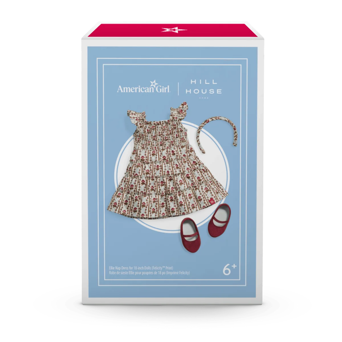American Girl® x Hill House Home Ellie Nap Dress for 18-inch Dolls (Felicity™ Print)