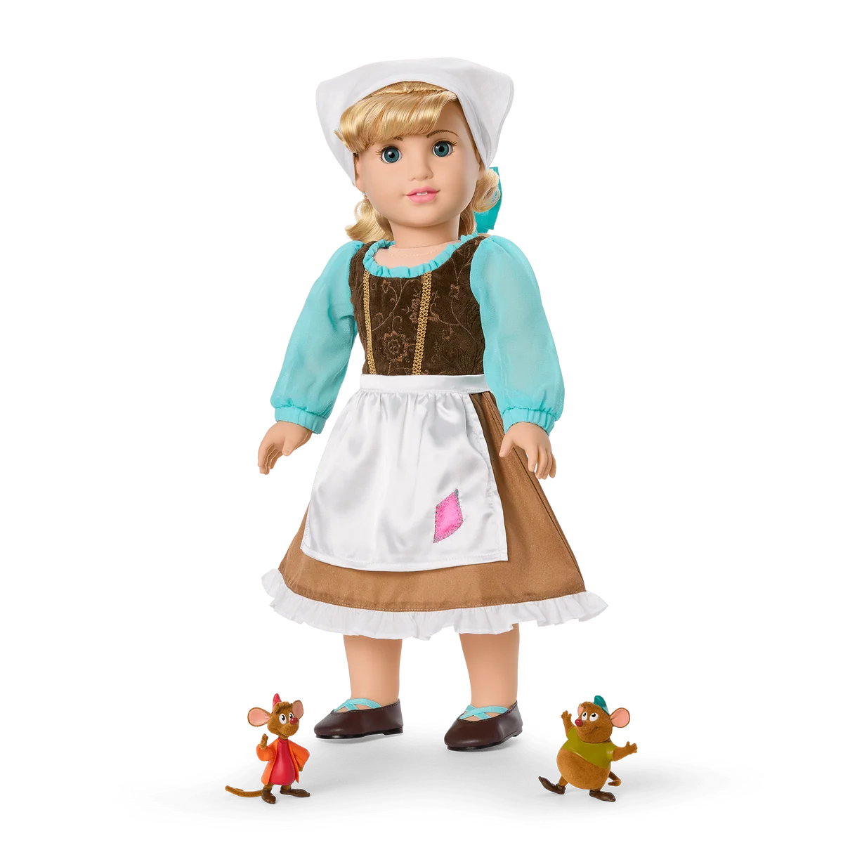 American Girl® Disney Princess Cinderella Day Dress, Friends & Accessories for 18-inch Dolls