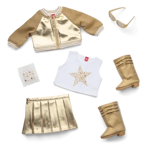 November Topaz Pizzazz Outfit for 18-inch Dolls