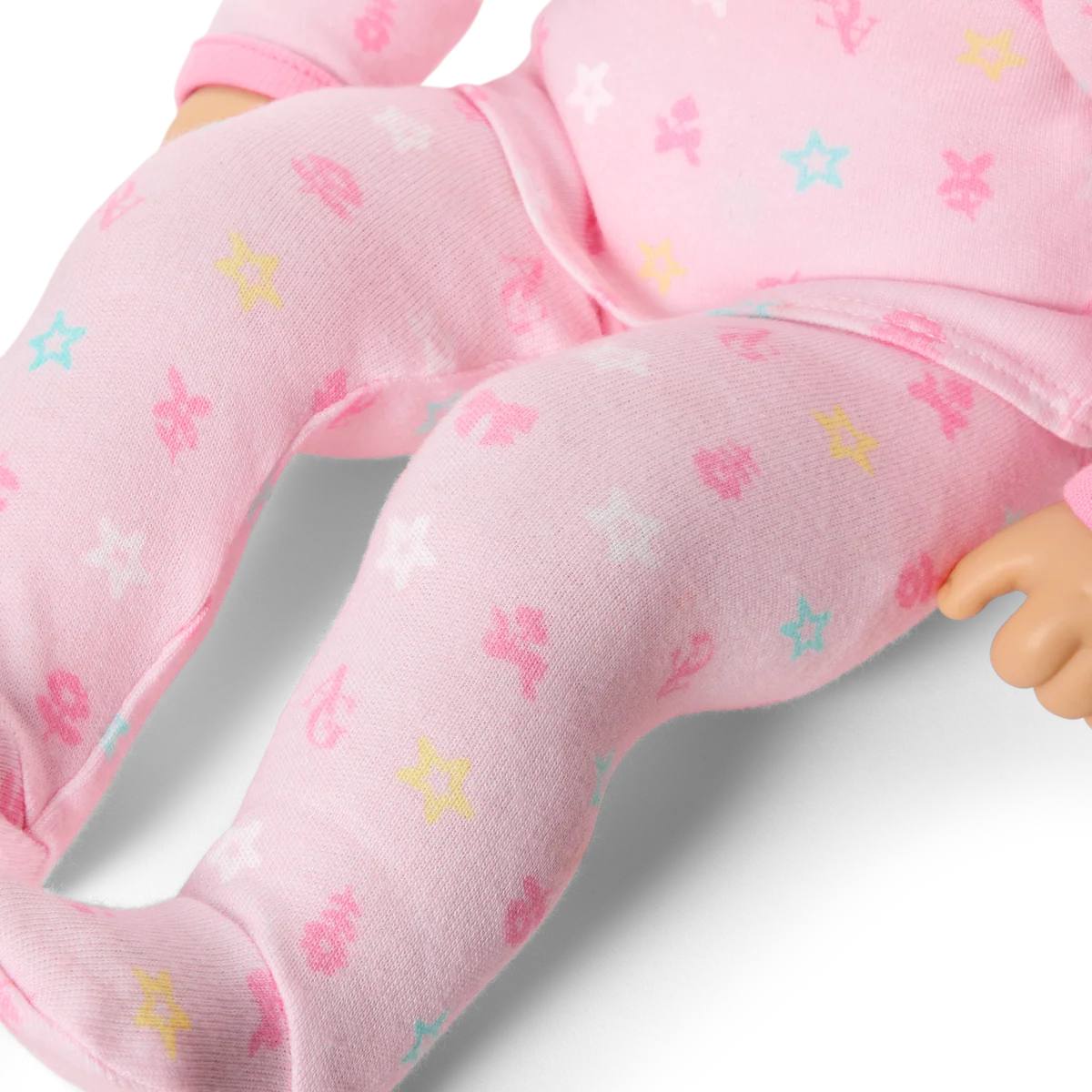 Bitty Baby® Doll #2 with brown hair in Pastel Pink