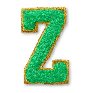 AG™ Letter Z Stick-On Patch