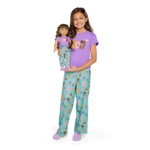 Daisy Davenport’s™ S’mores PJs Bundle for Girls & for 18-inch Dolls (Girl of the Year™ 2027)