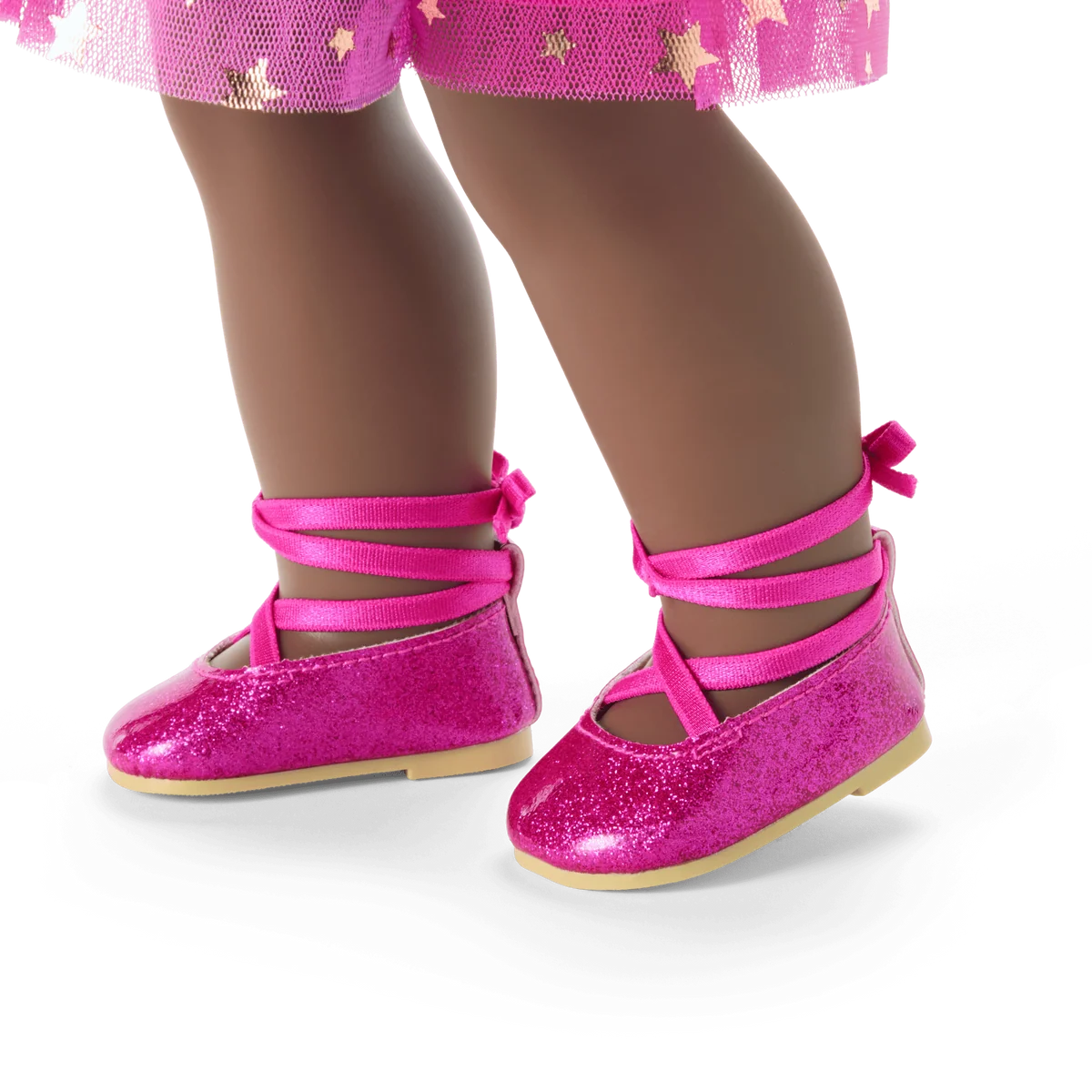 Pink Party-Ready Dresses for Girls & 18-inch Dolls