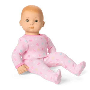 Bitty Baby® Doll #6 with red hair in Pastel Pink