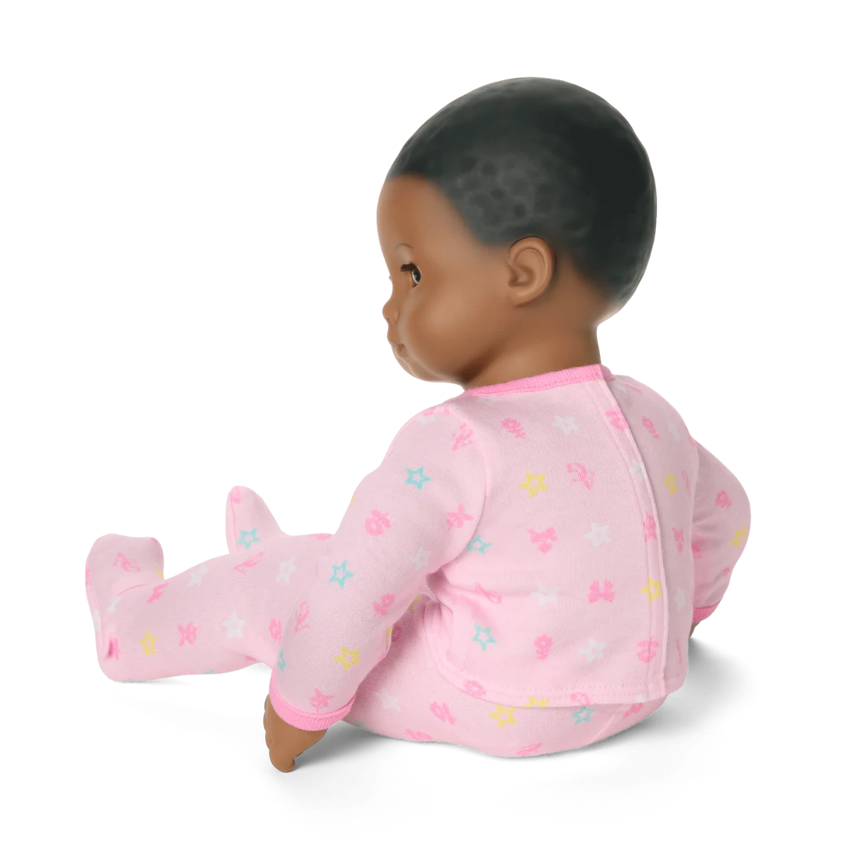 Bitty Baby® Doll #1 with black hair in Pastel Pink